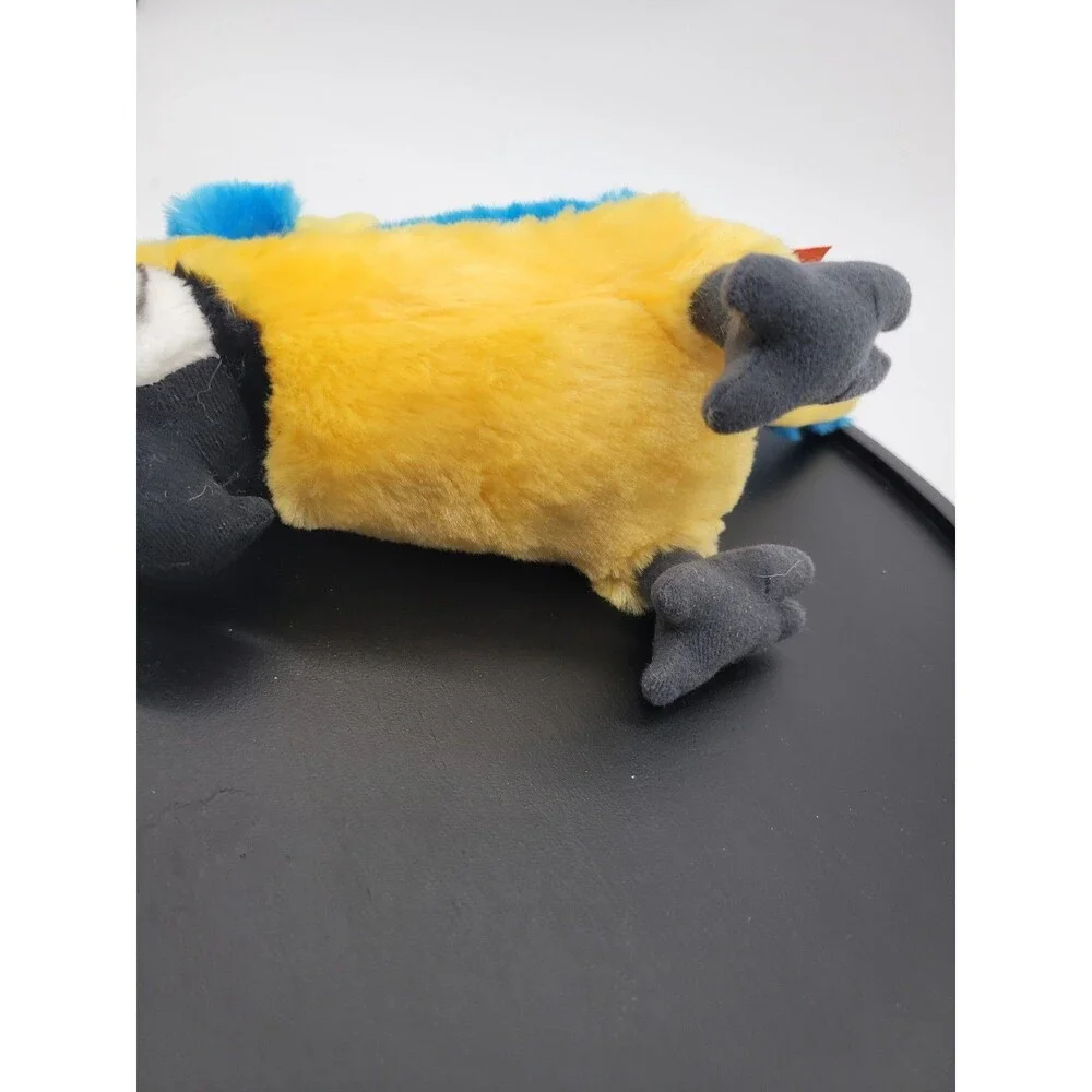 Wild Republic Parrot Macaw Plush Stuffed Animal Bird Blue Green Yellow 8
